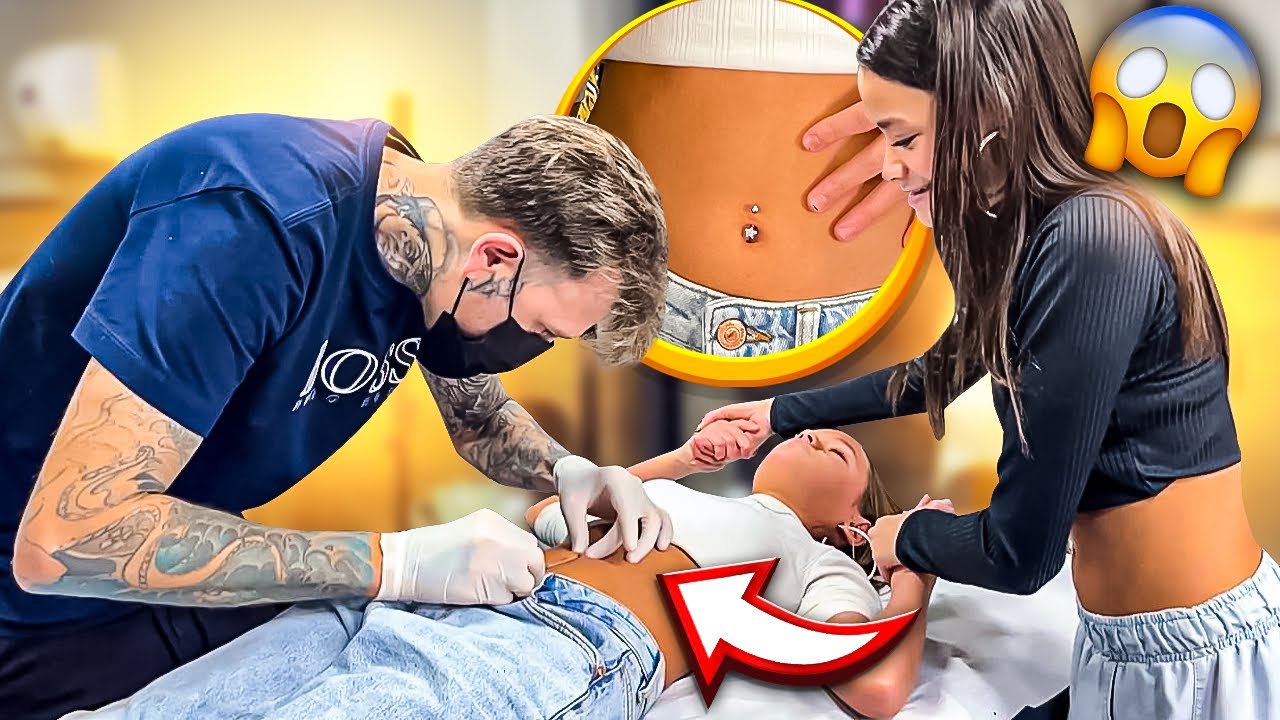 COLOQUEI PIERCING NO UMBIGO E NÃO AGUENTEI DE DOR!!