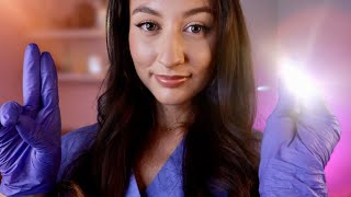 ASMR The MOST Relaxing Cranial Nerve Exam | Doctor Roleplay, Eye Exam, Ear Exam & Focus Tests