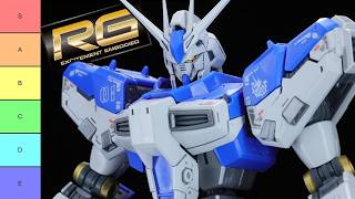 RG GUNDAM TIERLIST | Ranking Every Single Real Grade In My Collection - 60+ Kits!