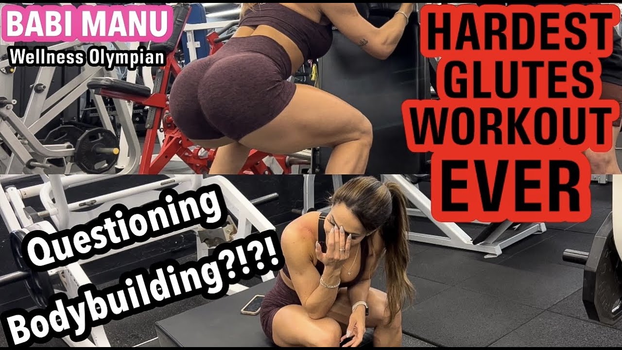 Olympia Wellness Workout | Babi Manu | HARDEST GLUTES WORKOUT EVER!!!!!!!!!!!!!!!!!!!!!!
