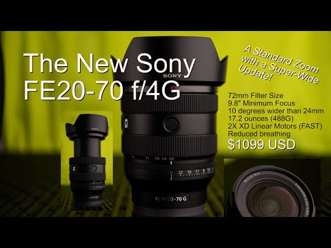 Sony FE20-70mm f/4G lens Review by Sony Artisan Patrick Murphy-Racey