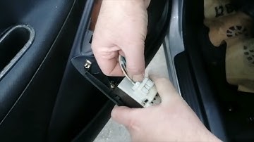 Toyota Yaris Power Window Switch Remove or Replace