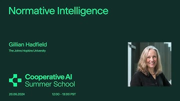 Normative Intelligence by Gillian Hadfield