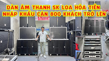 Dàn âm thanh sự kiện - Loa Hoả tiễn RuBy nhập khẩu - Sub 60 - siêu bạo lực