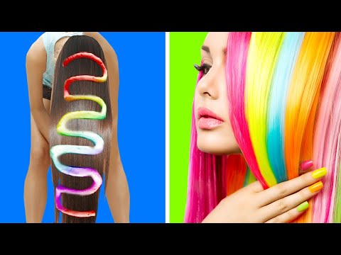 Vidéo: Cheveux Arc-en-ciel: 38 Choses à Savoir Sur La Couleur, Les Colorants, Les Styles, Etc