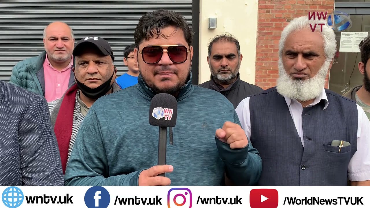 Demonstration outside the Indian consulate Birmingham | UK | WNTV | WNTVUK