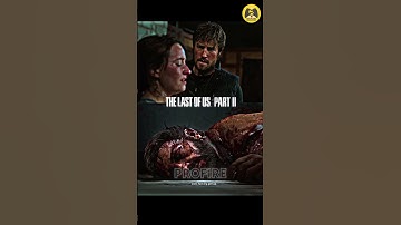 Joel Death Scene HBO vs Game🥶| The Last of Us Hindi Dubbbed | #tlou #tlou2