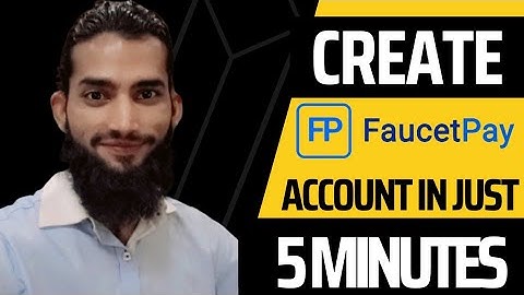 How to create faucet pay account in 5 minutes.