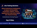 JMeter Performance Testing Basics to Master Day3 on 13th Jan.Contact us on +91-9052903733 to enroll