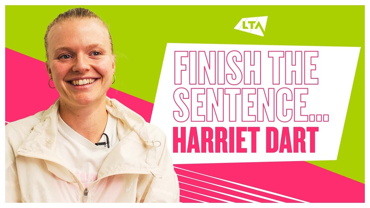 Can You Picture Harriet Dart AirGuitaring With A Tennis Racket