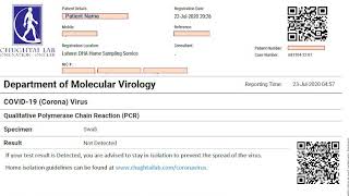 Chughtai Lab has made PCR report verification very easy - Added QR code to verifiy without internet screenshot 4