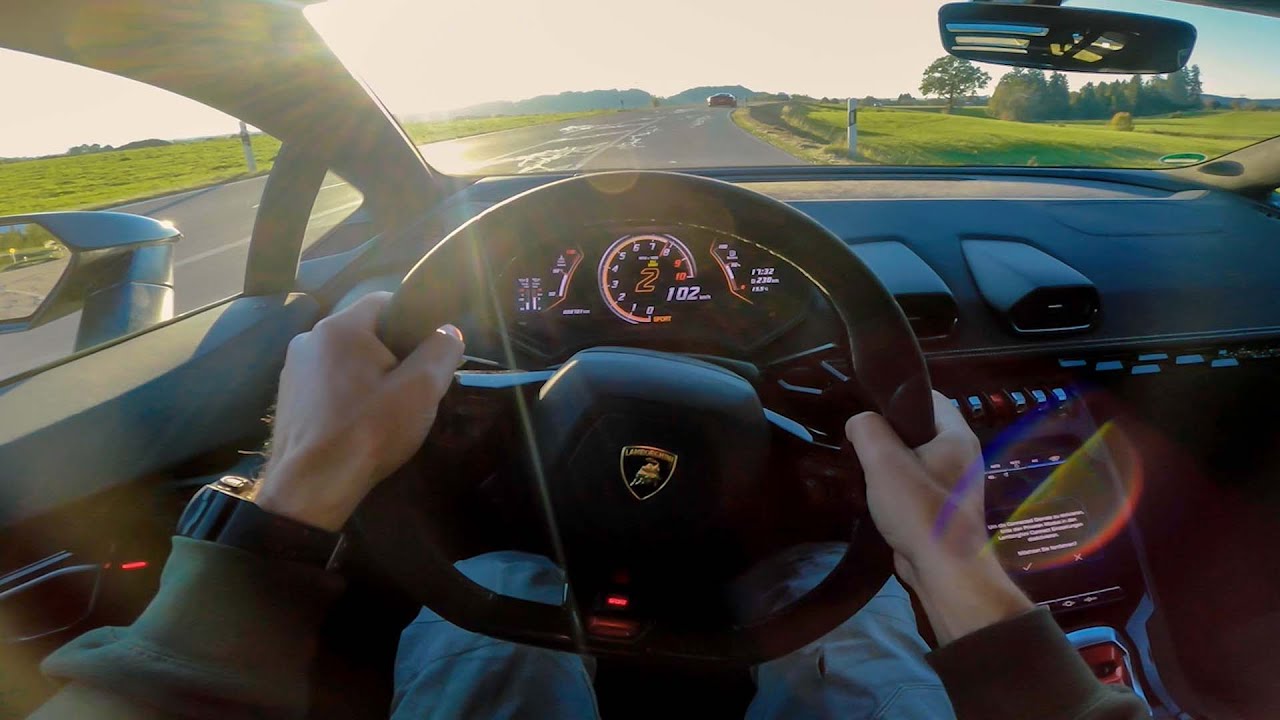 POV: Novitec Lamborghini Huracan EVO chasing Ferrari F8 N-Largo