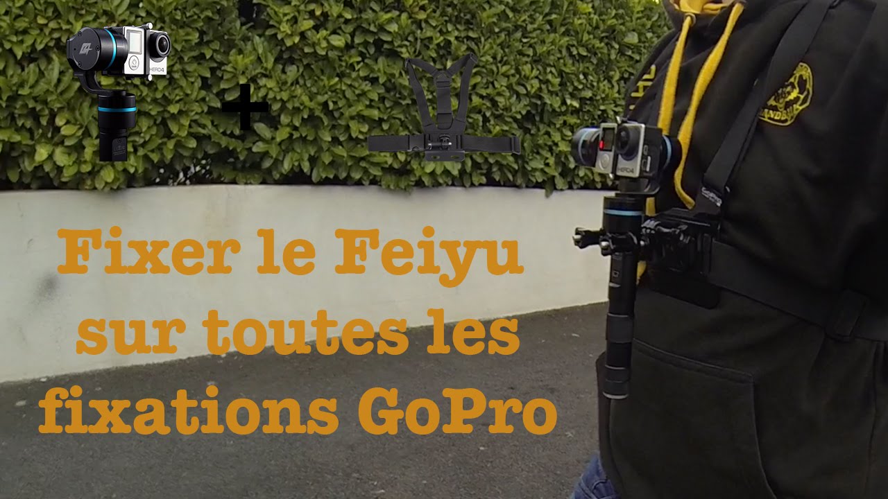 Stabilisateur Caméra FeiyuTech G5 + GoPro – Idéal Pour Vidéos Fluides