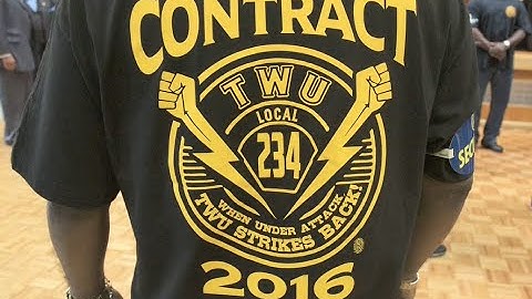 TWU History: The TWU Local 234 Strike of 2016