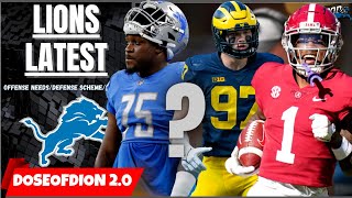Lions Shifting To 4-3 Defense! What It Means/ Lions Looking For A #1 WR: Lions Latest