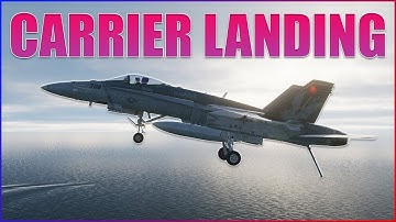 How to Land the F18 on a Carrier using Case III Recovery and ACL in DCS World