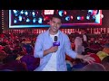 توافد الجماهير على الفان زون بالعاصمة الجديدة لدعم منتخب مصر أمام نيوزيلندا بكأس العالم