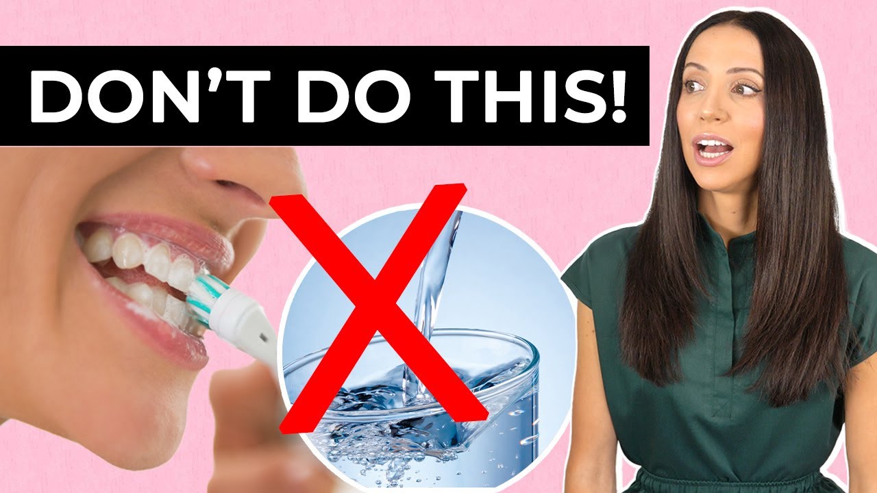 How Long Should You Wait To Rinse After Brushing should you STOP rinsing after brushing? - YouTube