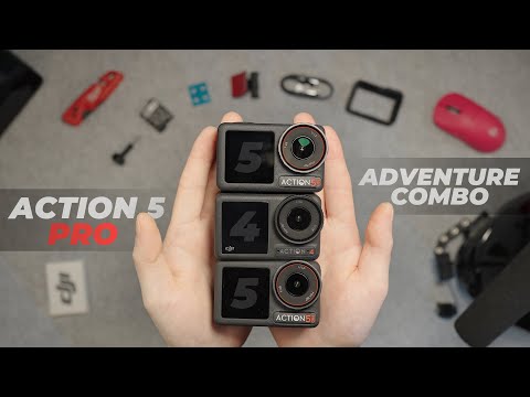 Adventure VS Standard Combo for DJI OSMO Action 5 PRO | Action cameras setup complete!