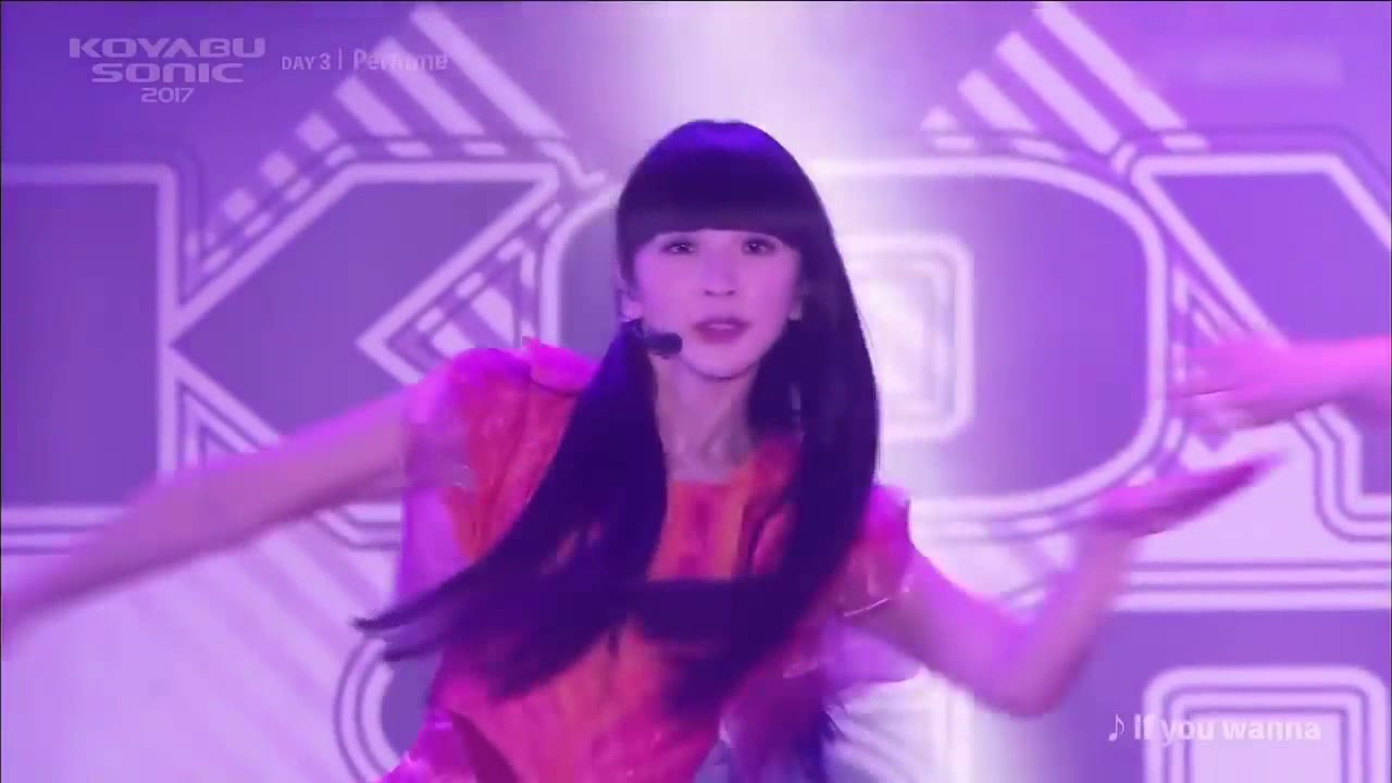 59 Perfume - If you wanna (Live2) - YouTube
