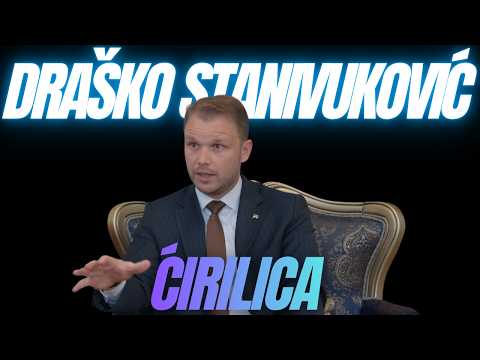 CIRILICA - Od aktiviste do predsednicke trke - Drasko Stanivukovic