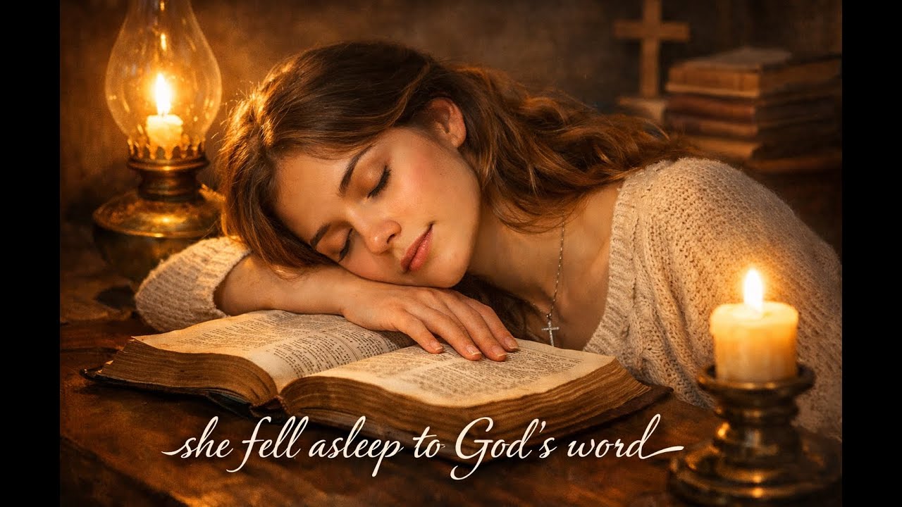 Sleep in God’s Peace 🌧️ 8 Hour Christian Scripture ,Prayers & Affirmations