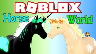 Roblox Horse World Unicorn And Aqua Horse Gamepass Apphackzone Com - aqua horse roblox