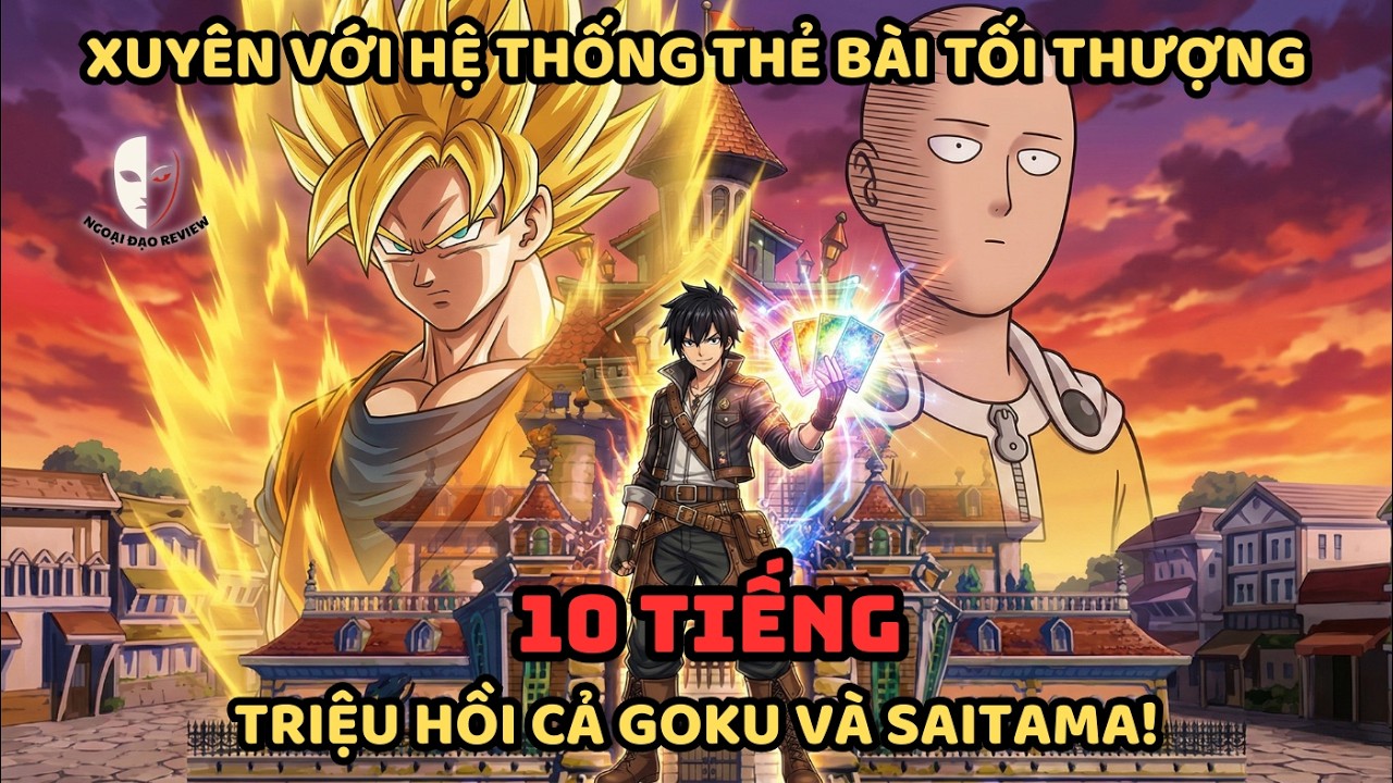 🔥TỔNG HỢP P1🔥:Fairy Tail Fanfic:  Xuyên Với Hệ Thống Thẻ Bài Tối Thượng-Triệu Hồi Cả GOKU Và SAITAMA