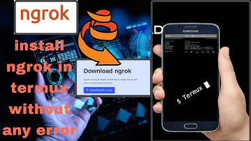 How to install ngrok server in termux without any error