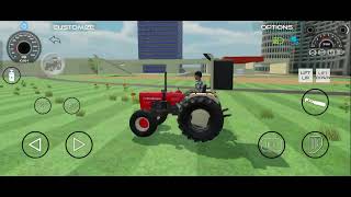 Sawraj Tractor Simulator Gaming| New Tractor Driving Gaming Video| screenshot 3