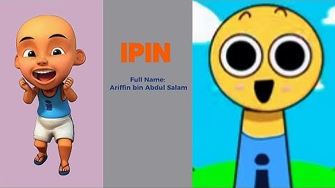 Incredibox Sprunki Pyramixed Upin and Ipin | Happy vs Horror versions