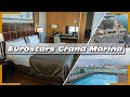 Eurostars Grand Marina Barcelona | Superior Room with Sea View | Hoteltour | Breakfast Buffet | 4K