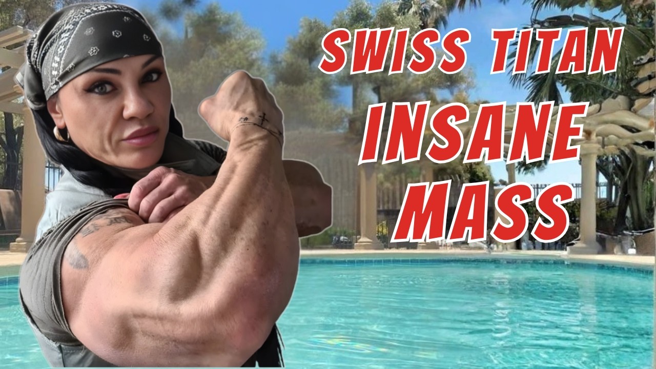 The Titan of Switzerland Jacqueline Fuchs Insane Muscle Mass 🦾| insider fbb muscles