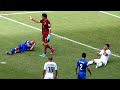 Giorgio Chiellini after being bitten by Luis Suarez at the 2014 World Cup