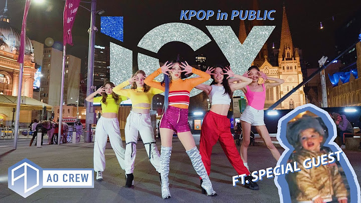 KPOP IN PUBLIC ITZY 'ICY' DANCE COVER [AO CREW - AUSTRALIA] ONE SHOT