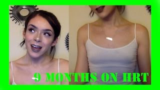 9 MONTHS ON HORMONES | Breast Growth and Body Pictures | SamanthaLux