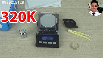 Cân vàng, cân tiểu ly điện tử siêu xịn, siêu chính xác 100g/0.001g cao cấp SADA