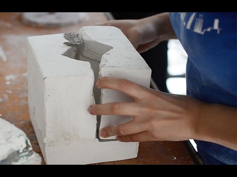 Formación Fortaleza inestable Cómo hacer moldes de yeso para cerámica - YouTube