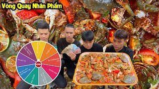 Hữu Bộ | Thử Thách Vòng Quay Nhân Phẩm Ăn Gỏi Cua Trộn Thái Lan Siêu Cay