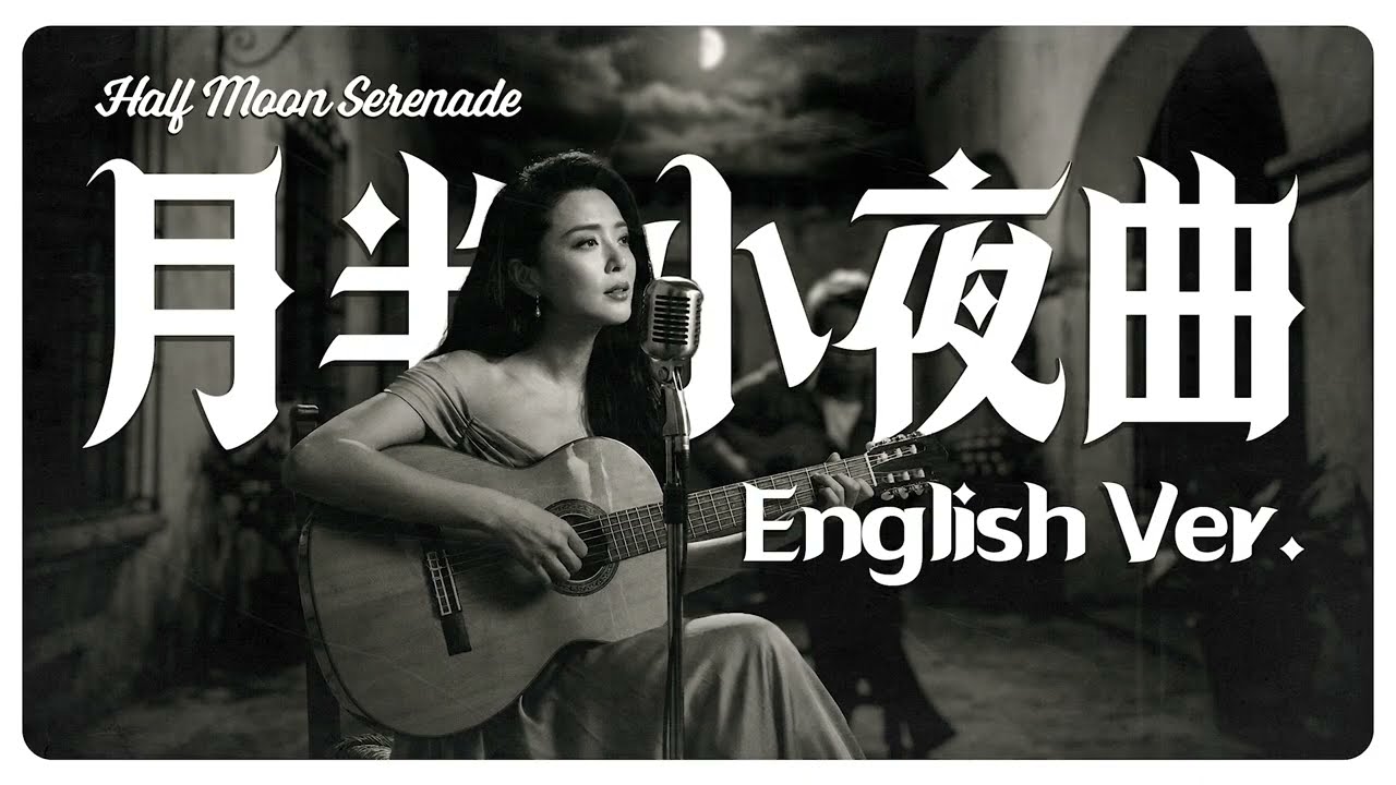 月半小夜曲 (Half Moon Serenade) English Ver. - 李克勤 Hacken Lee | Latin Jazz Style AI Cover
