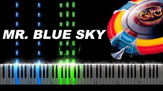 Electric Light Orchestra - Mr. Blue Sky - Piano Tutorial chords