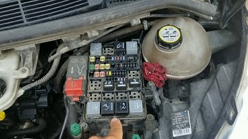 Ford Transit 2013-2018 Fuses Relays Location