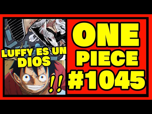 One Piece Review 1026  ¡¿LUFFY ALCANZA NIVEL YONKOU