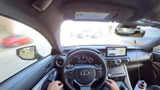 Lexus Self Driving Demo (Lexus Lane Tracing Assist + Radar Cruise Control)