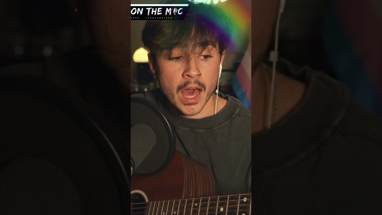 Pink Pony Club - Chappell Roan (Cover by DANE) #onthemic #prideotm #shorts