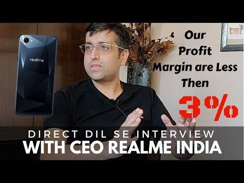Realme India CEO : We offer better products than other brands