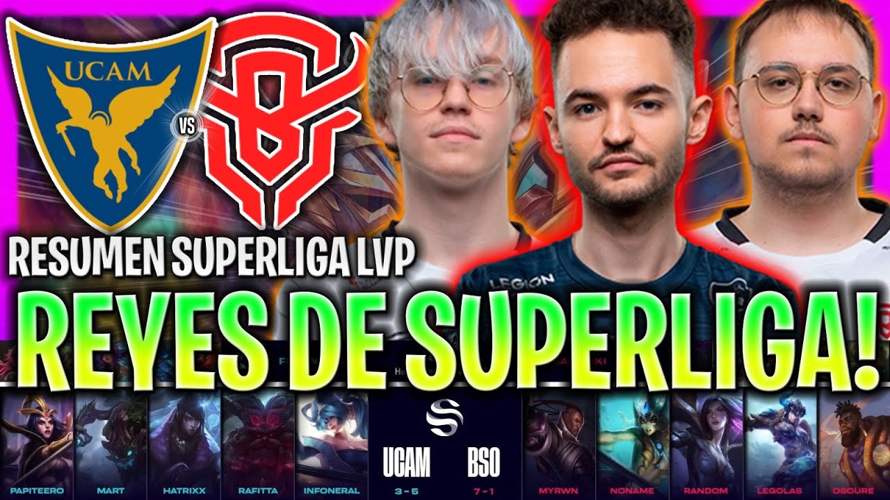 BISONS EL NUEVO REY DE SUPERLIGA! *LÍDERES* | UCAM vs BSO RESUMEN SUPERLIGA VERANO 2023 ESPAÑOL LVP