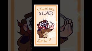 Silver crayon!!!!! #simpleanimation #art #artist #digitalart #procreateanimation #silvercrayon