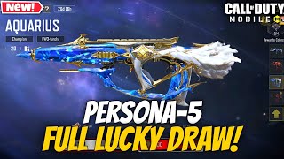 *NEW* Persona-5 All New Legendary Weapon Full Lucky Draws | Codm X Persona-5 Collab | CODM S6 Leaks screenshot 2
