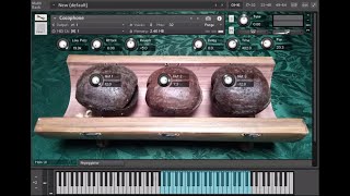 Free Kontakt Instrument - Coconut Xylophone ('Coco Pops') screenshot 1